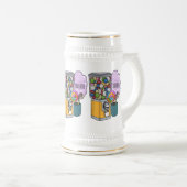 Snoep cartoon illustratie bierpul (Voorkant rechts)