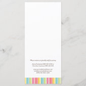 Snoep Cateraar Rack Kaart (Achterkant)