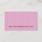 Snoep Catering Visitekaartje (Achterkant)