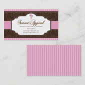 Snoep catering Visitekaartje - DOUANEMONOGRAM (Voorkant / Achterkant)