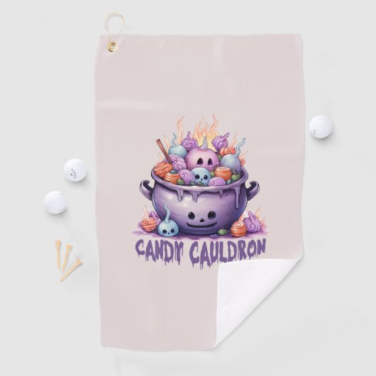 Snoep Cauldron Golfhanddoek (Insitu)