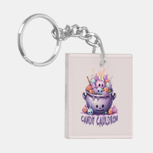 Snoep Cauldron Sleutelhanger (Voorkant Links)