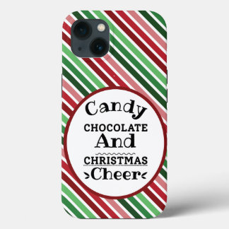 Snoep Chocolade en kerstmis iPhone 13 Hoesje