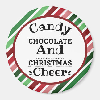 Snoep Chocolade en kerstmis Magneet