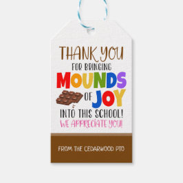 Snoep Chocolade Gift Label Cadeaulabel