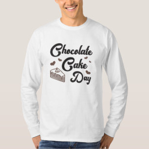 Snoep Chocolate Cake Day Sweet Love Dessert Gift T-shirt