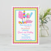 Snoep Circus Kaart (Staand voorkant)