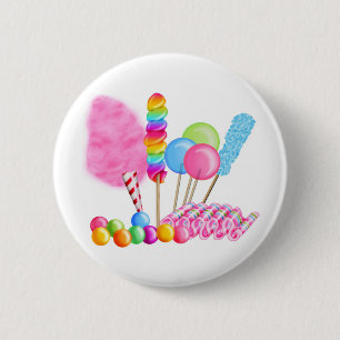 Snoep Circus Ronde Button 5,7 Cm