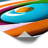 Snoep-Coated Christmas Greeter - Ken Gage Art Poster (Hoek)