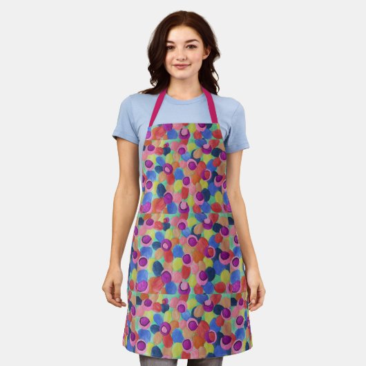 Snoep Colored Flowers Schort (Gedragen)