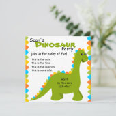 Snoep Colors Dino Kaart (Staand voorkant)