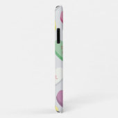 Snoep conversatie harten met bewerkbare tekst Case-Mate iPhone case (Achterkant/rechts)