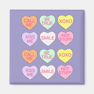 Snoep Conversation Heart Love Valentijnsdag Magneet
