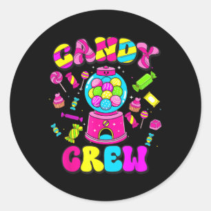 Snoep Crew Sweetie Snoep Land Snoep Squad Hallowee Ronde Sticker