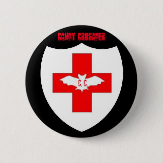 Snoep Crusader Badge Ronde Button 5,7 Cm