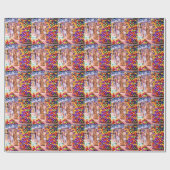 Snoep Crush Cadeaupapier (Vlak)