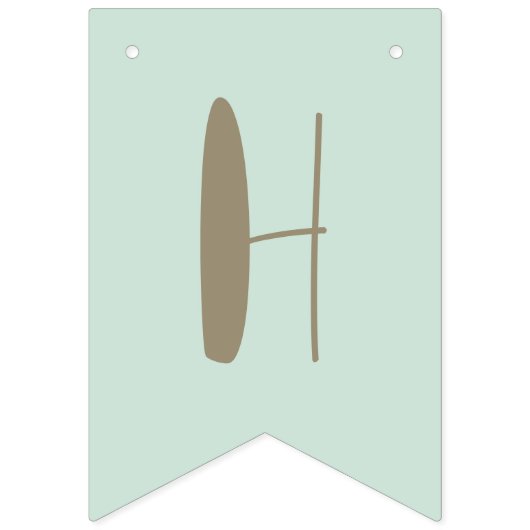 Snoep Cute Beer Bunting Flags Vlaggetjes (Tweede vlag)