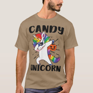 Snoep Design Halloween Unicorn T-shirt