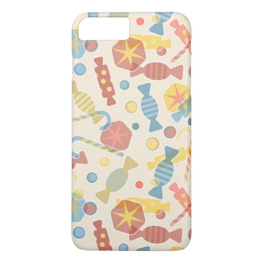 Snoep en Candy Patroon Case-Mate iPhone Case (Achterkant)