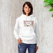 Snoep en Dessert Doodles Sweet Treats Pattern Hoodie