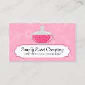 Snoep- en dessertbuffer visitekaartje (Voorkant)