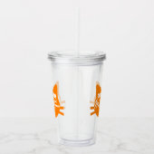 Snoep gek acryl drinkbeker (Rechts)