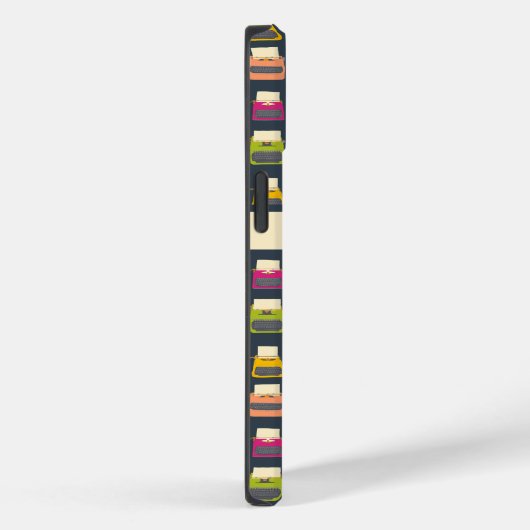 Snoep gekleurde  schrijfmachines gepatterd Case-Mate iPhone case (Achterkant / Rechts)