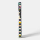 Snoep gekleurde  schrijfmachines gepatterd Case-Mate iPhone case (Achterkant / Links)