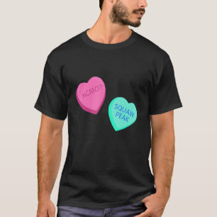 Snoep gesprek harten provo utah Valentijnse  D T-shirt