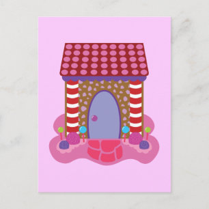 Snoep Gingerbrood House Briefkaart