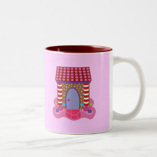 Snoep Gingerbrood House Tweekleurige Koffiemok