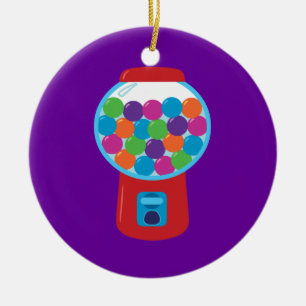 Snoep-gumbalmachine Keramisch Ornament