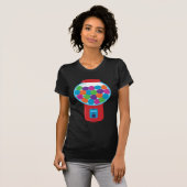 Snoep-gumbalmachine T-shirt (Voorkant volledig)