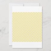 Snoep Gumdrop Birthday Uitnodiging (Achterkant)