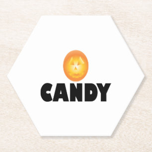 Snoep Halloween Kartonnen Onderzetters