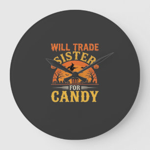 Snoep Halloween Zus Handel Design_1 Grote Klok