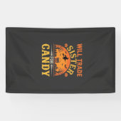 Snoep Halloween Zus Handel Design_1 Spandoek (Horizontaal)