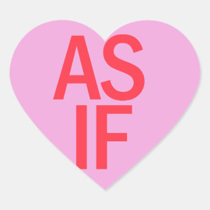 Snoep hart - ALSOF Sticker