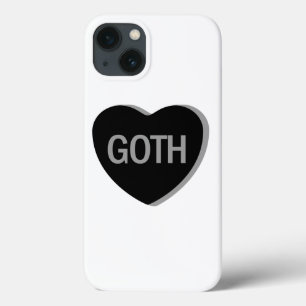 Snoep Hart - Gothic iPhone 13 Hoesje