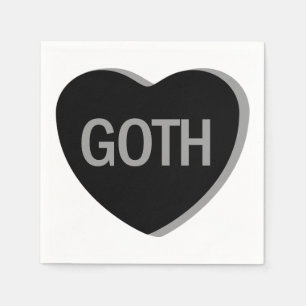 Snoep Hart - Gothic Servet