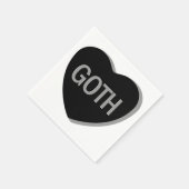 Snoep Hart - Gothic Servet (Hoek)