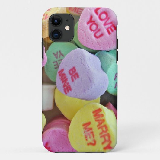Snoep harten Case-Mate iPhone case (Achterkant)