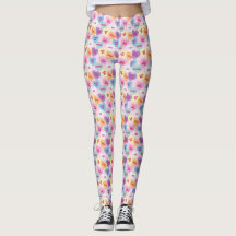Snoep Harten Leggings (roze)