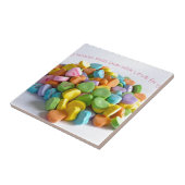 Snoep harten tegeltje (Zijkant)