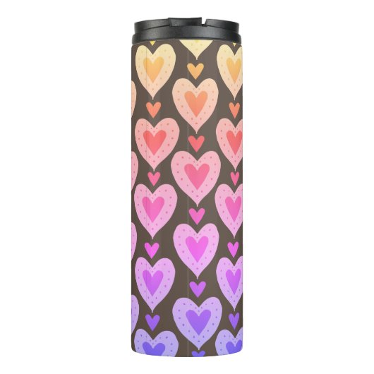 Snoep harten thermosbeker (Achterkant)