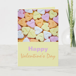  Snoep Harten Valentijn Kaart