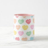 Snoep hartjes mok (Midden)
