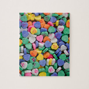 Snoep hartslag stapel legpuzzel