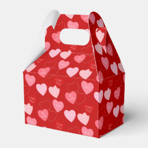 Snoep Heart Cascade Bedankdoosjes