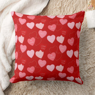 Snoep Heart Cascade Kussen